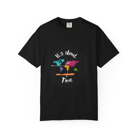 It's About Time World Map T-Shirt