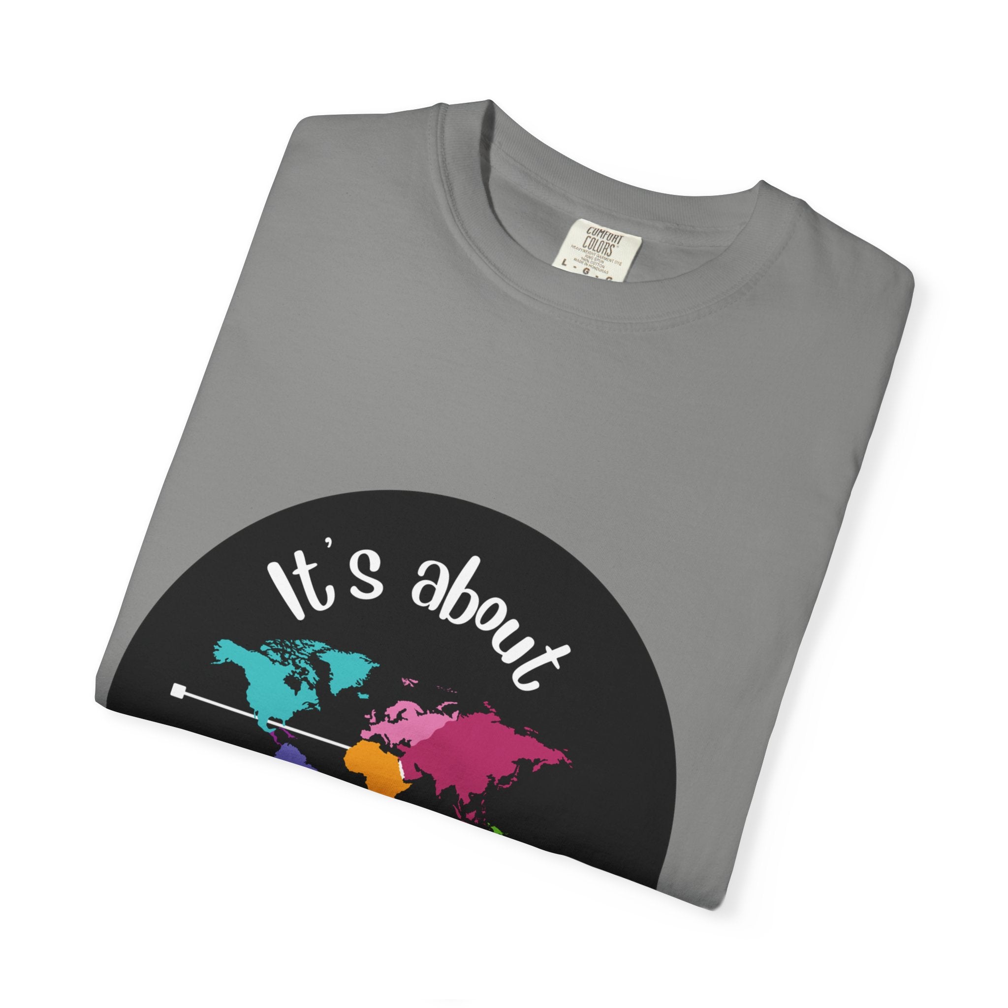 It's About Time World Map T-Shirt