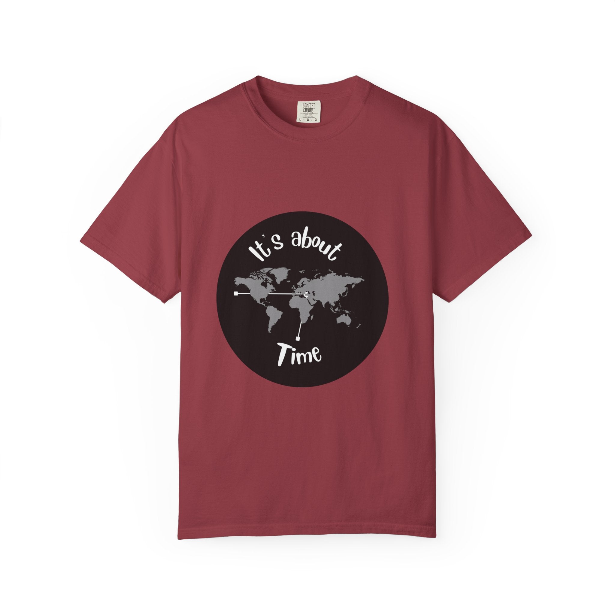 It's About Time World Map T-Shirt