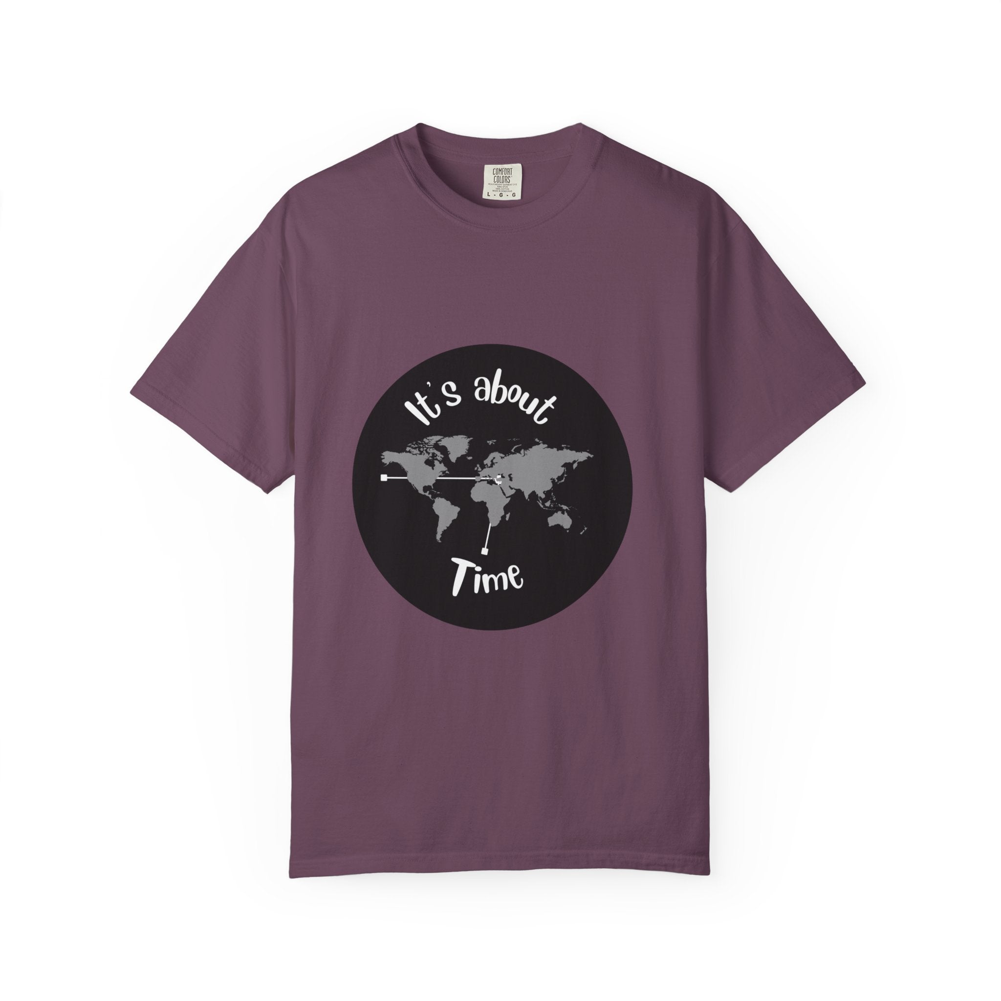 It's About Time World Map T-Shirt