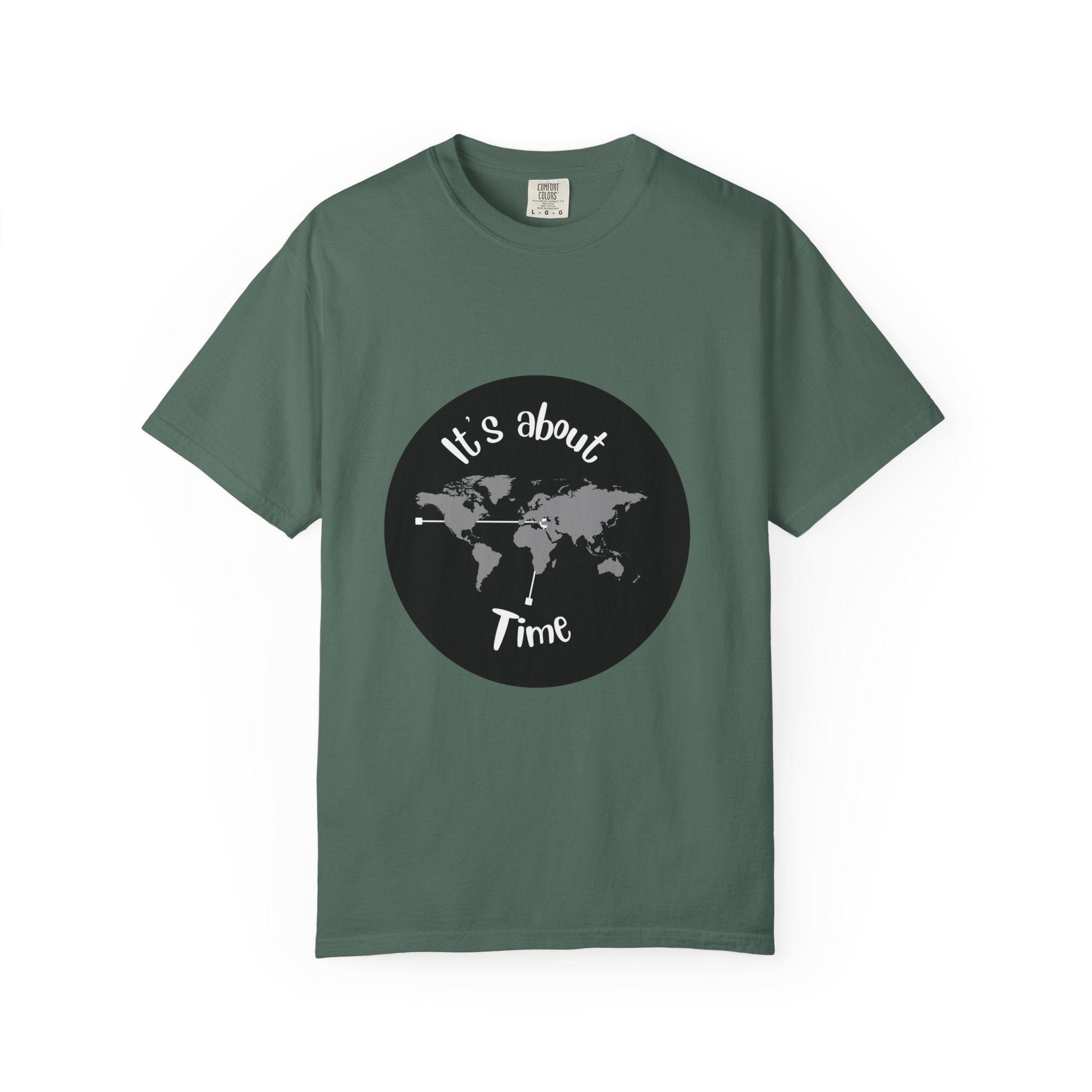 It's About Time World Map T-Shirt