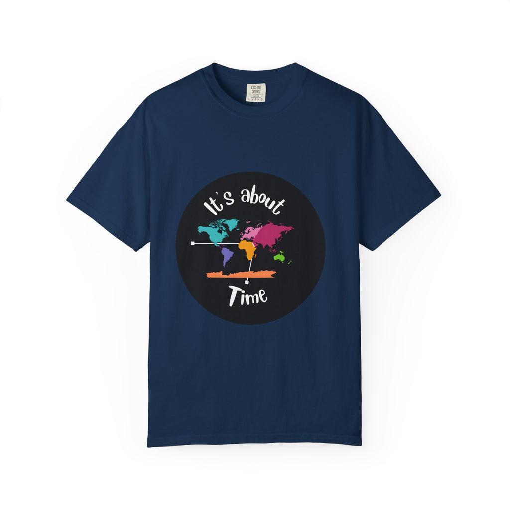 It's About Time World Map T-Shirt