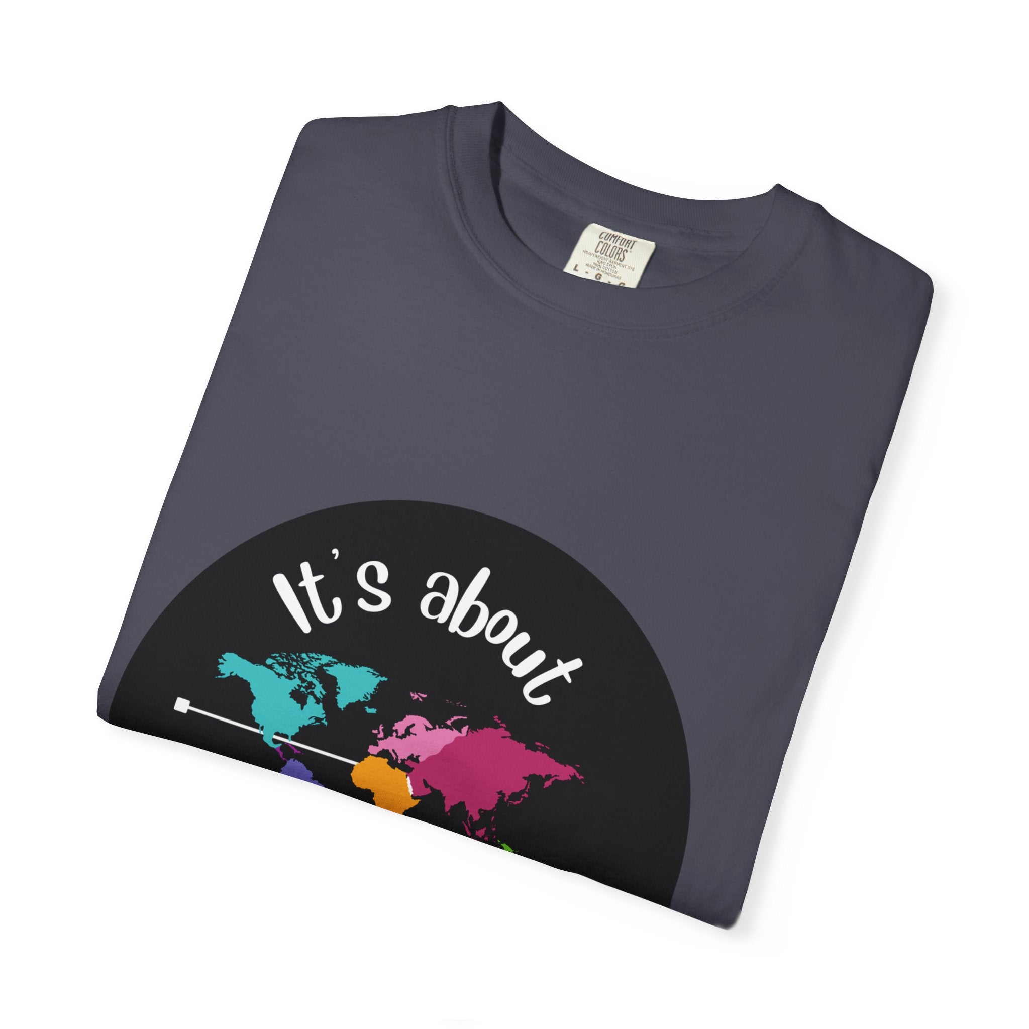 It's About Time World Map T-Shirt