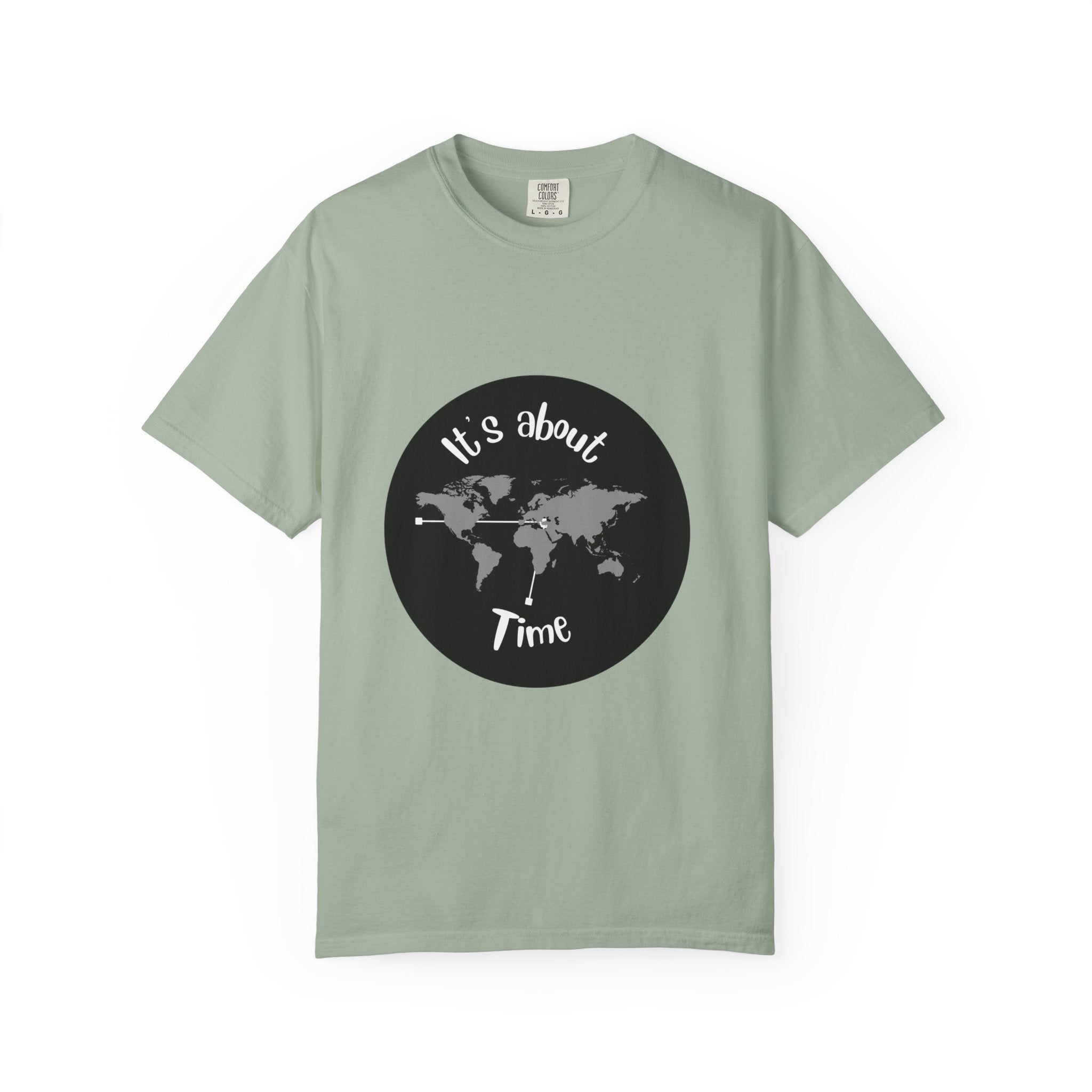It's About Time World Map T-Shirt