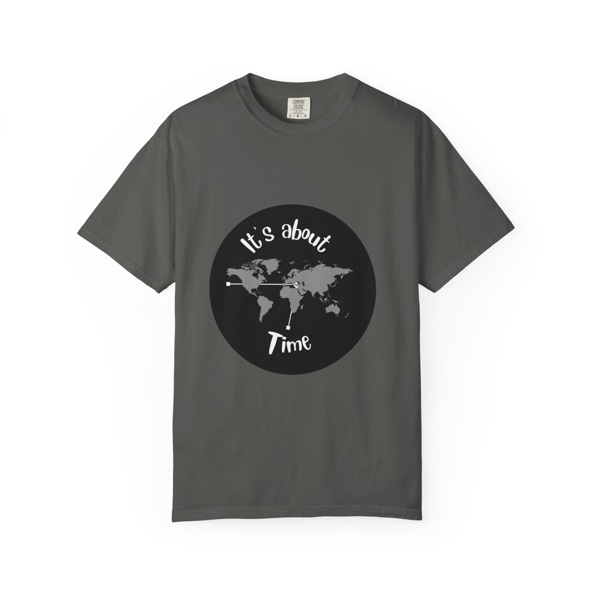 It's About Time World Map T-Shirt