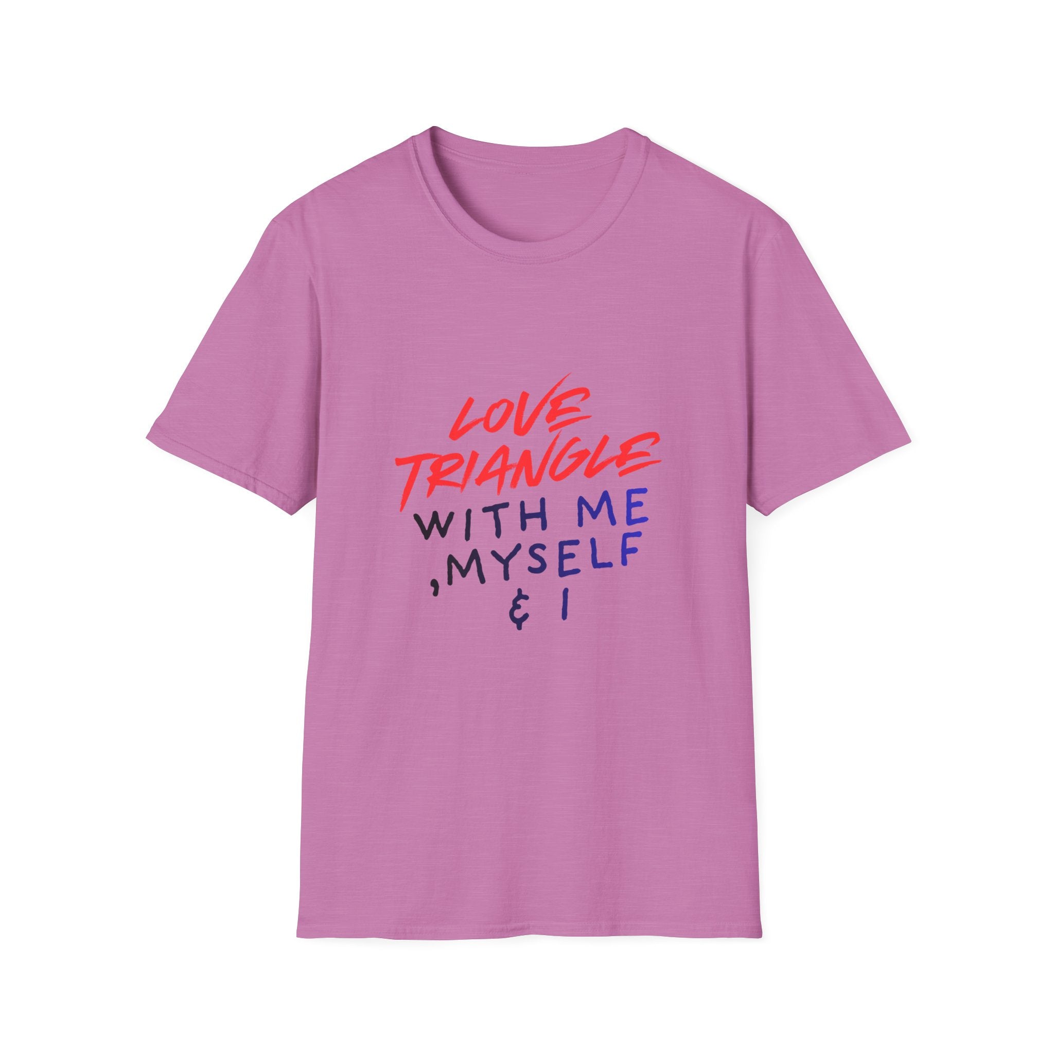 Love Triangle With Me, Myself & I T-Shirt