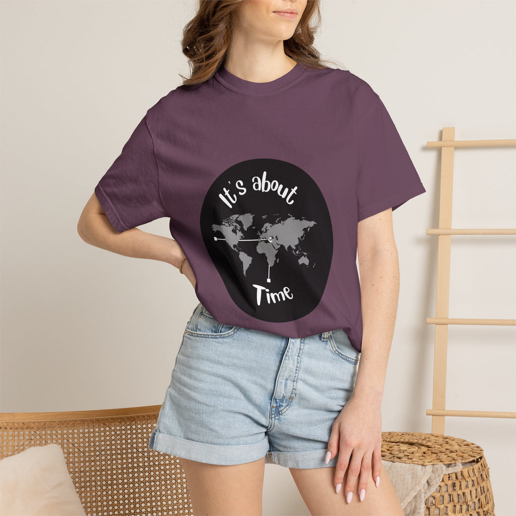 It's About Time World Map T-Shirt