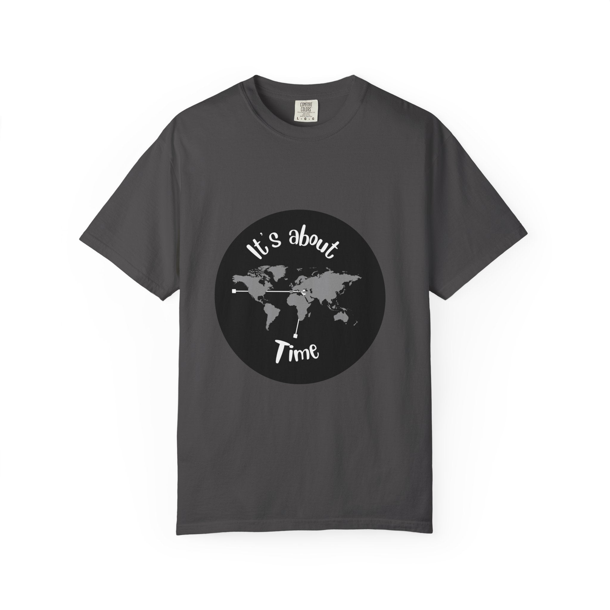 It's About Time World Map T-Shirt
