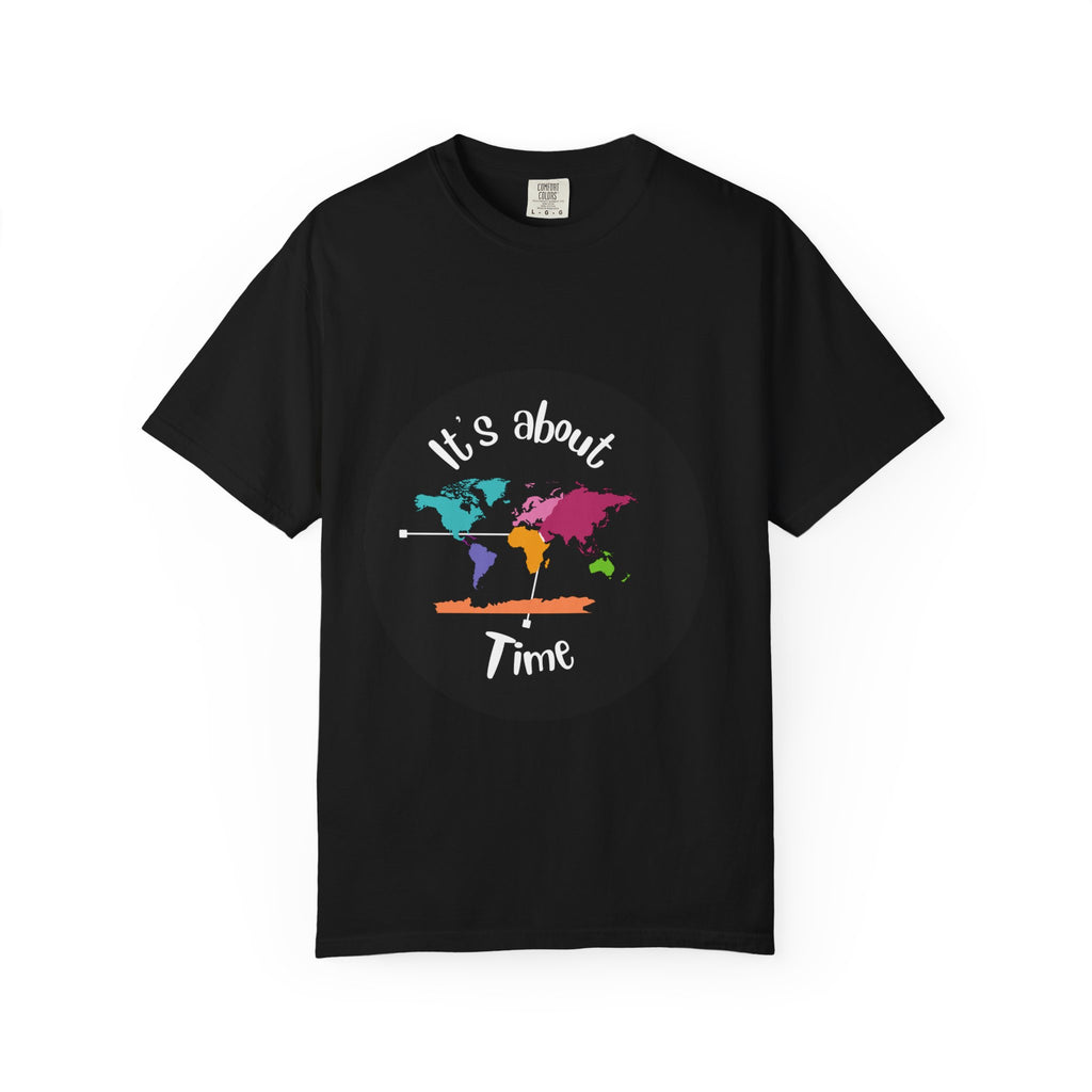 It's About Time World Map T-Shirt