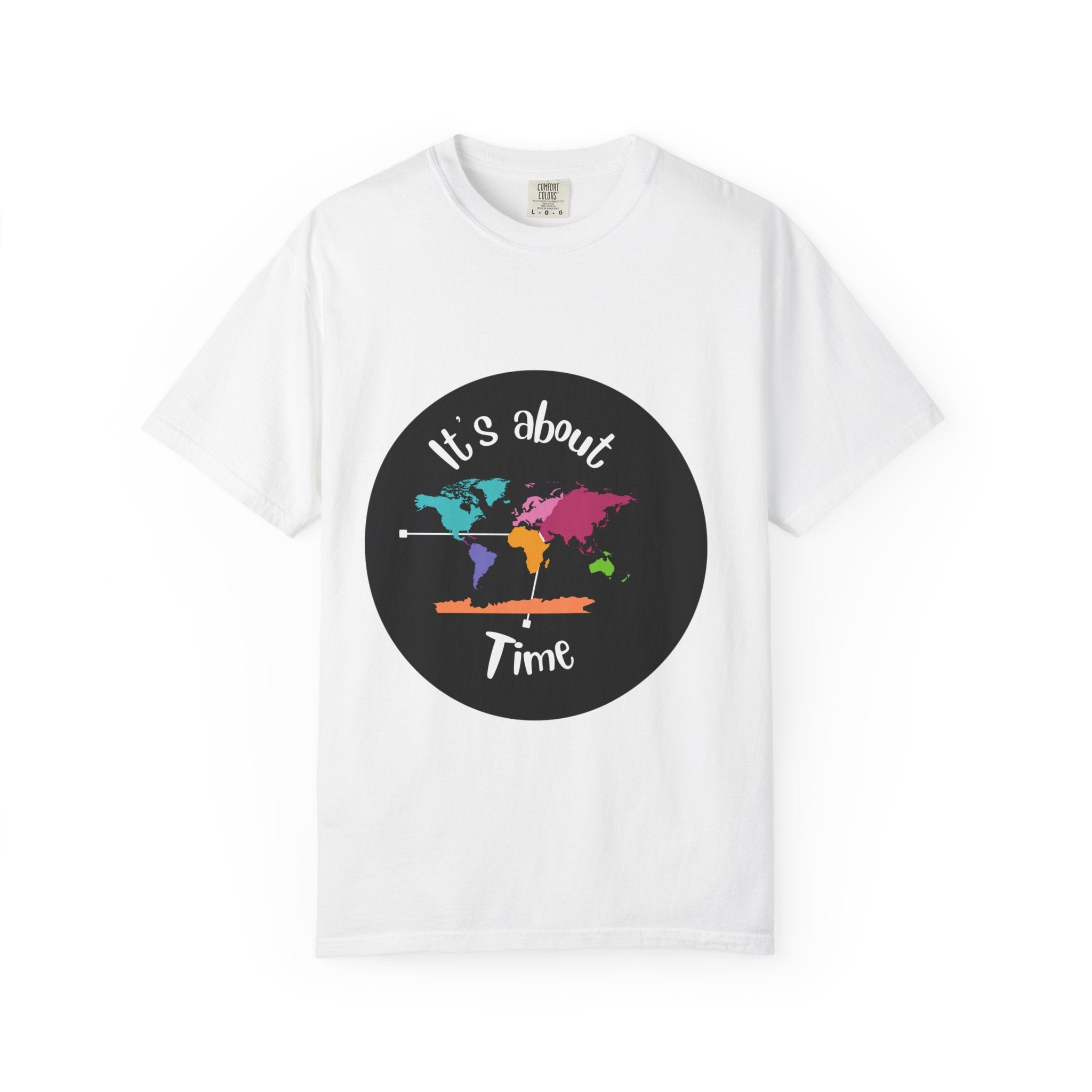 It's About Time World Map T-Shirt