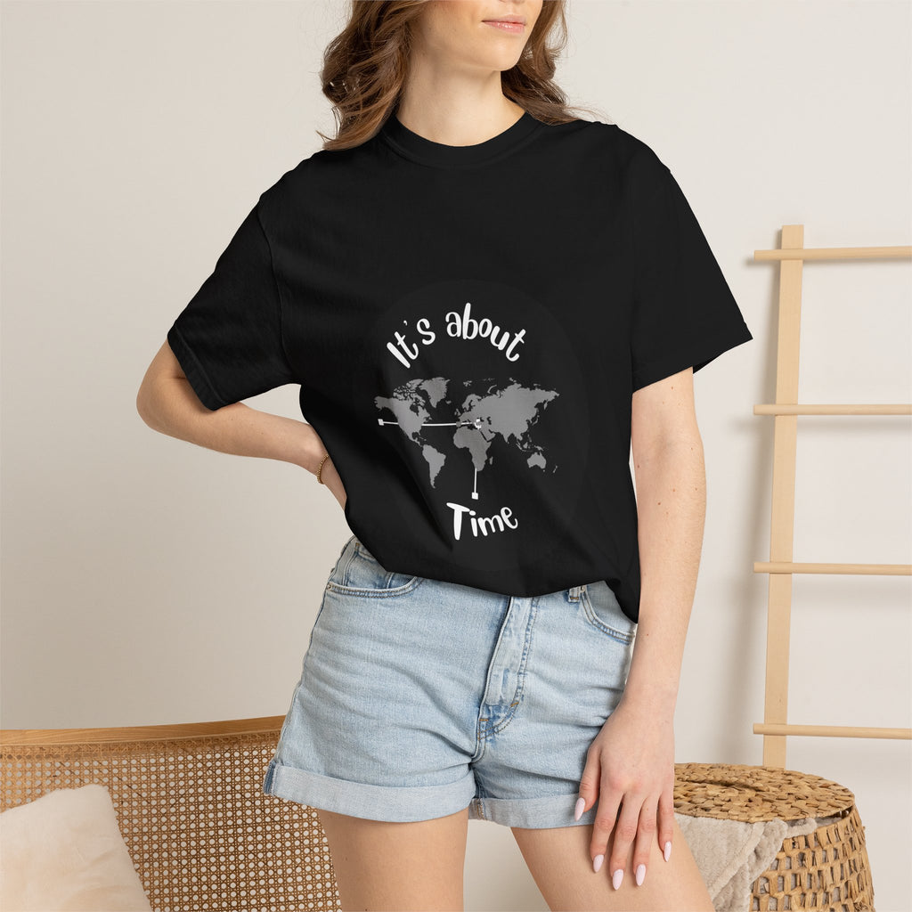 It's About Time World Map T-Shirt