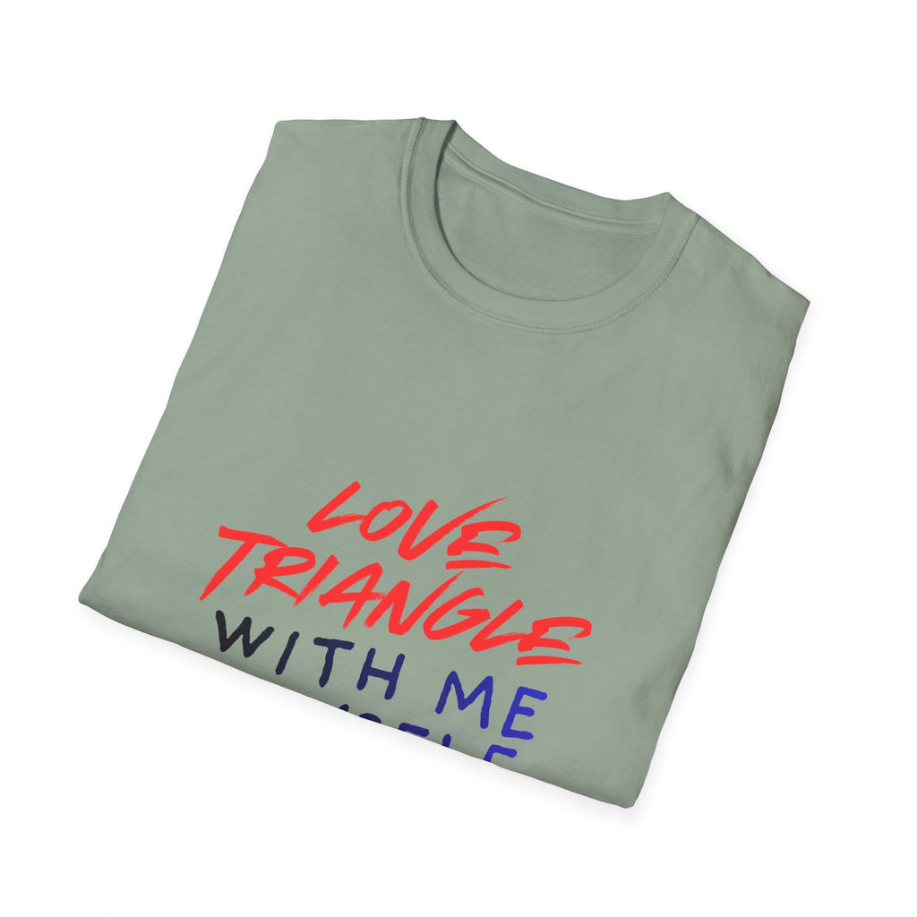 Love Triangle With Me, Myself & I T-Shirt
