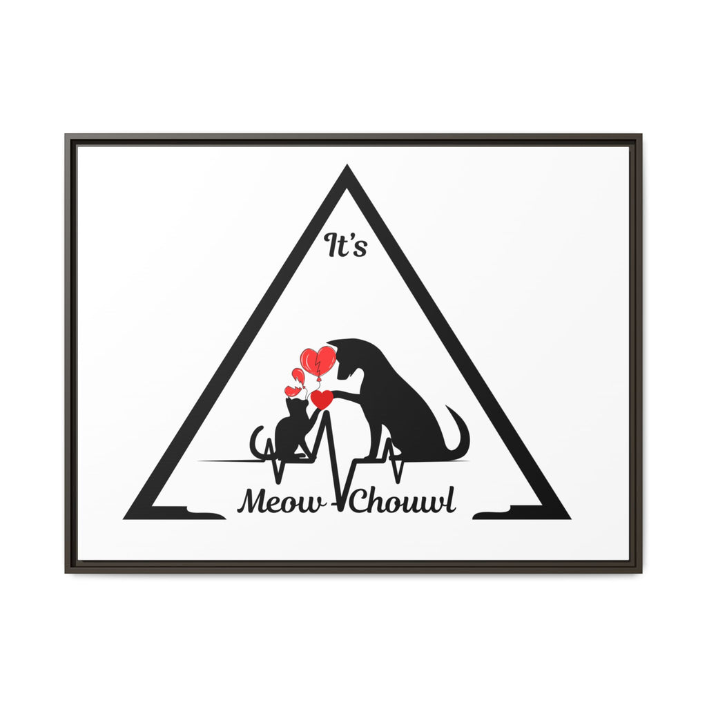 Love Pets Matte Canvas Framed Wall Art — Peaceful, Elegant Home Décor