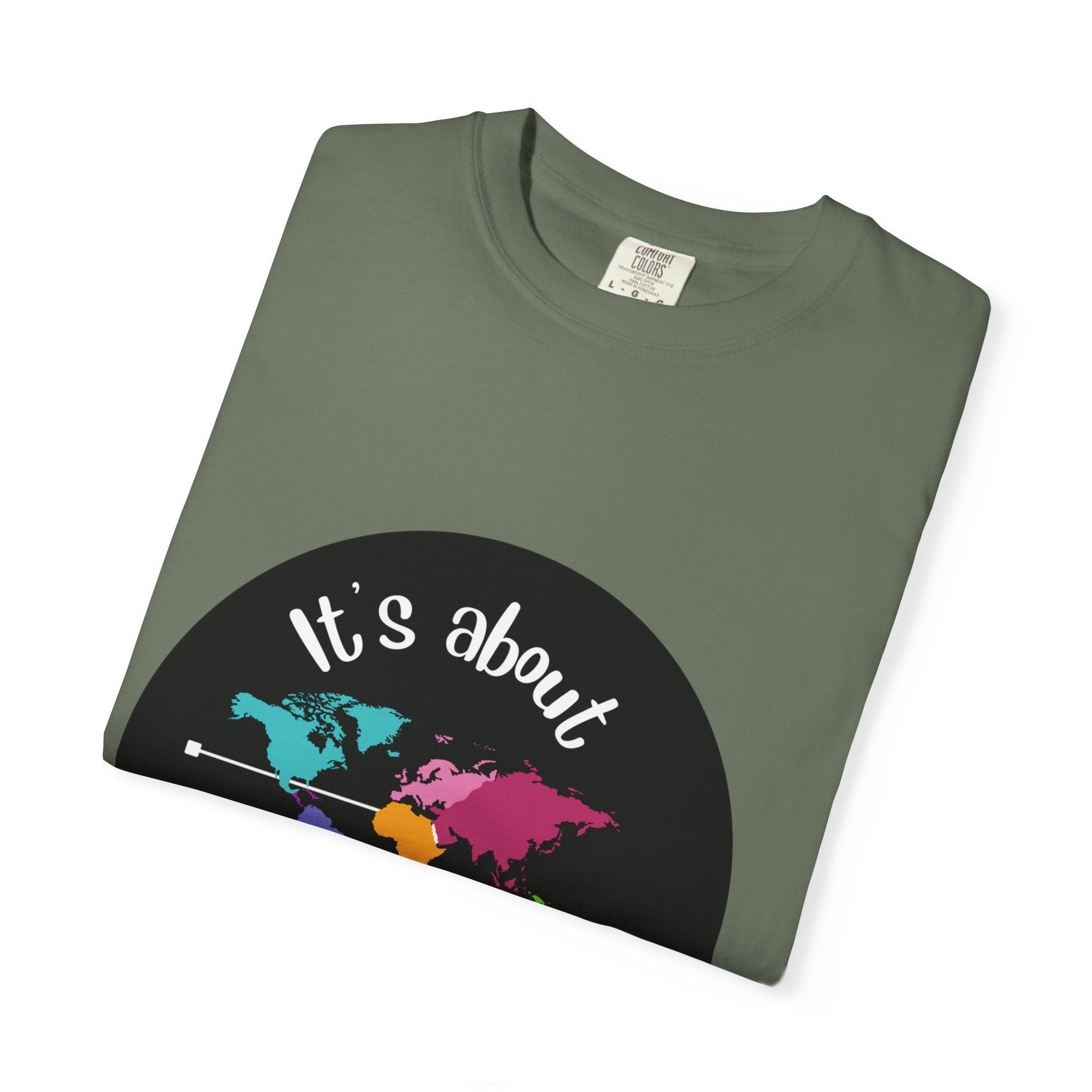 It's About Time World Map T-Shirt