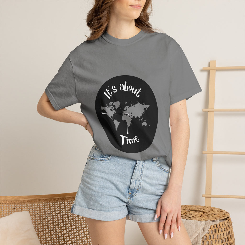 It's About Time World Map T-Shirt