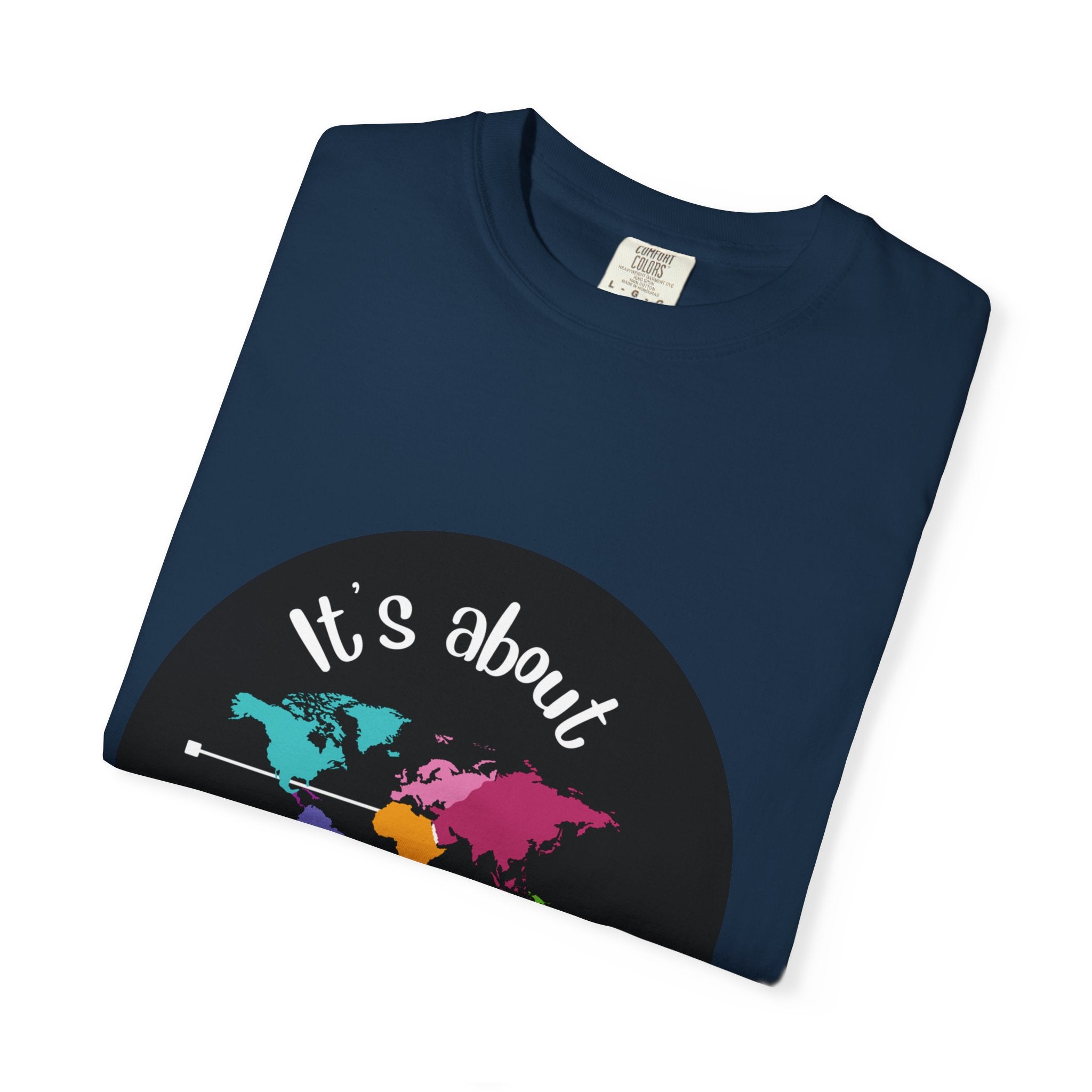 It's About Time World Map T-Shirt