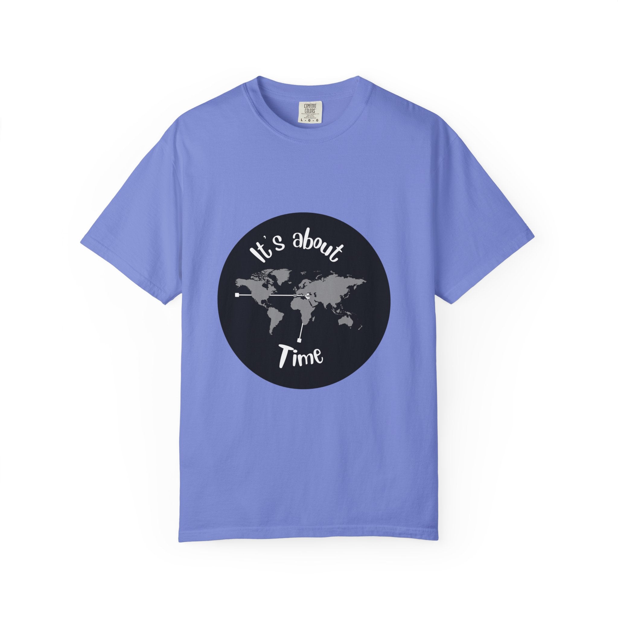 It's About Time World Map T-Shirt