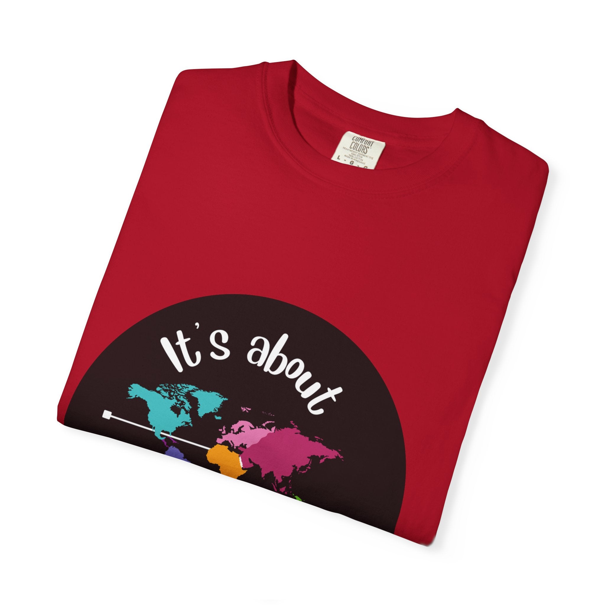 It's About Time World Map T-Shirt