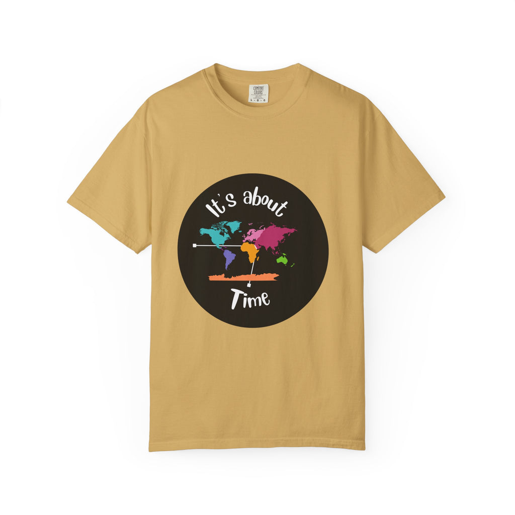 It's About Time World Map T-Shirt