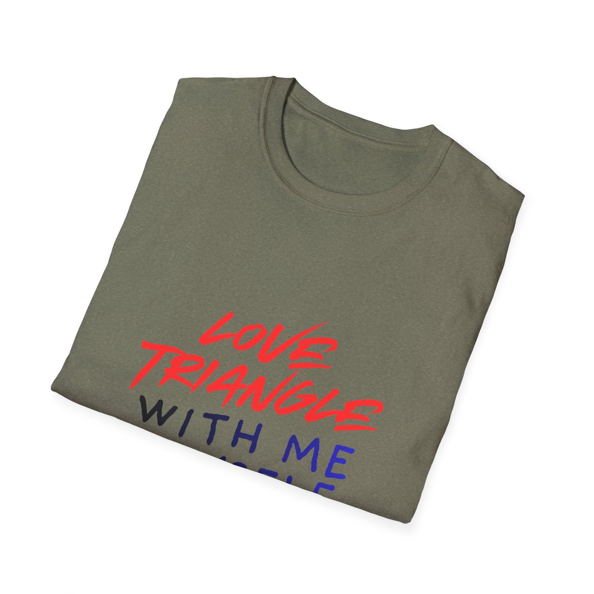 Love Triangle With Me, Myself & I T-Shirt