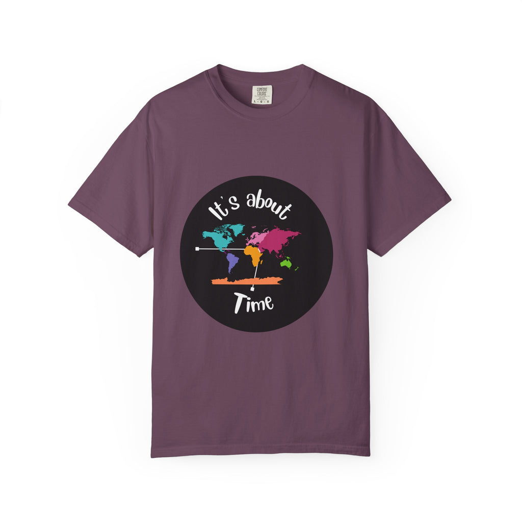 It's About Time World Map T-Shirt