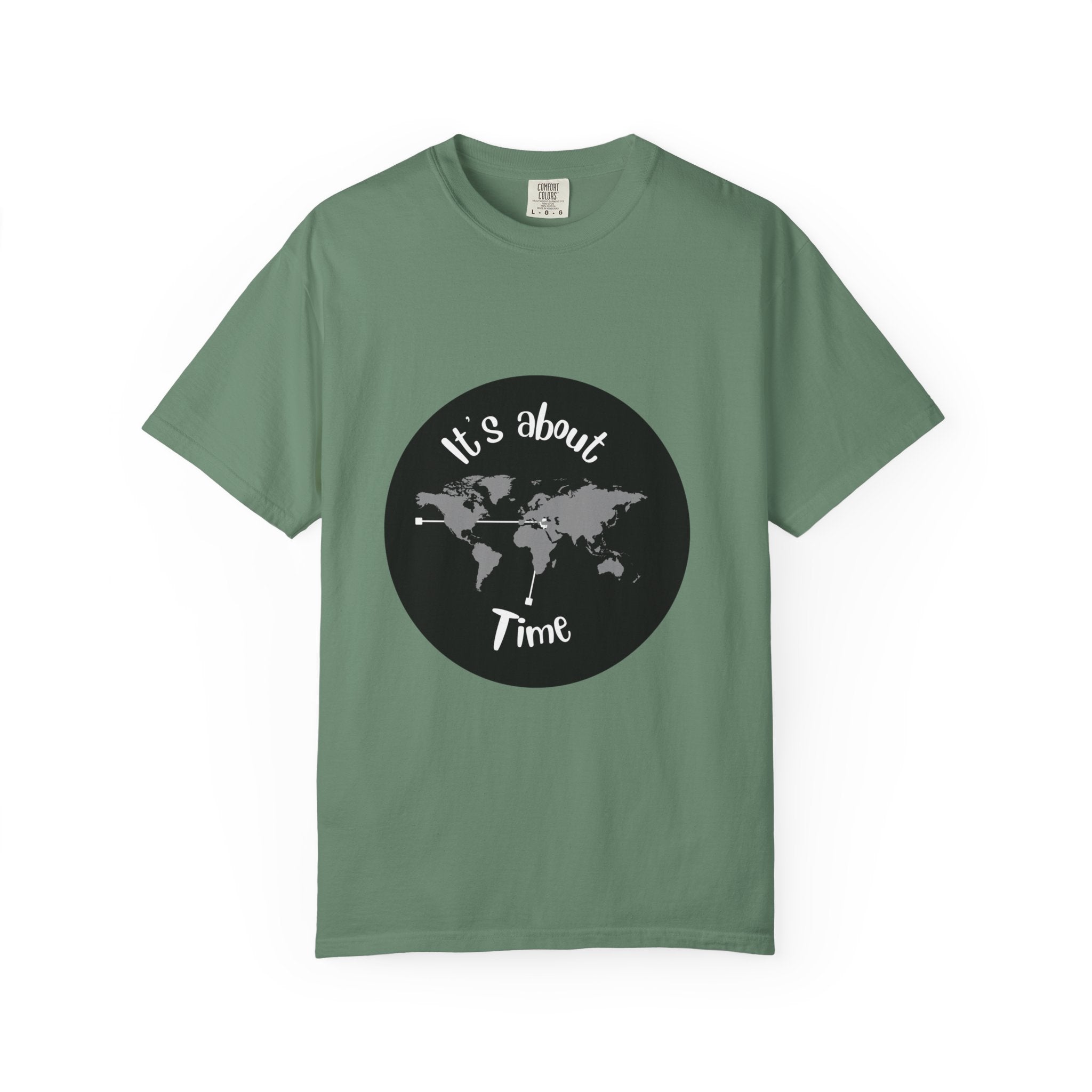 It's About Time World Map T-Shirt