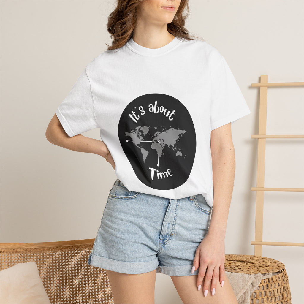 It's About Time World Map T-Shirt