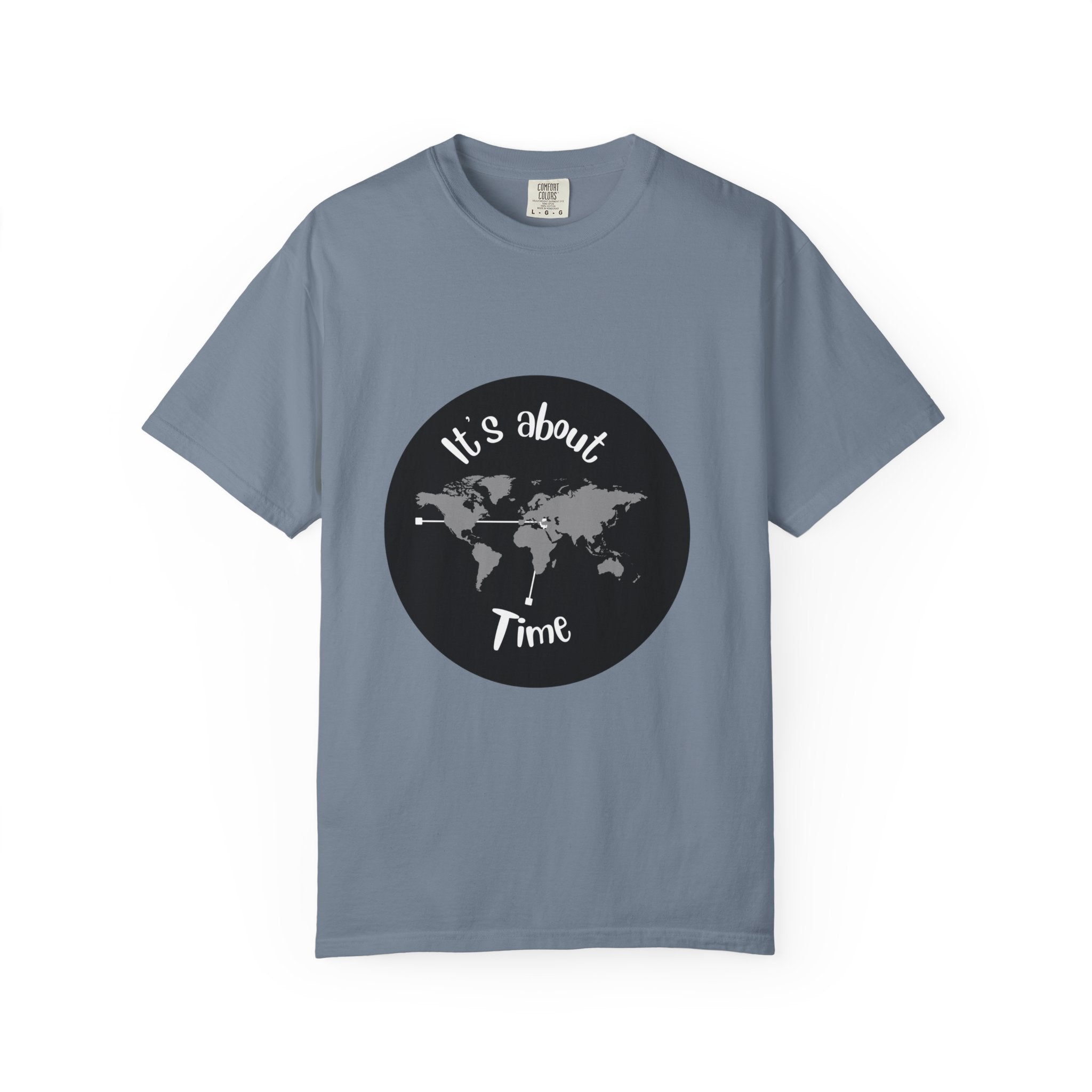 It's About Time World Map T-Shirt
