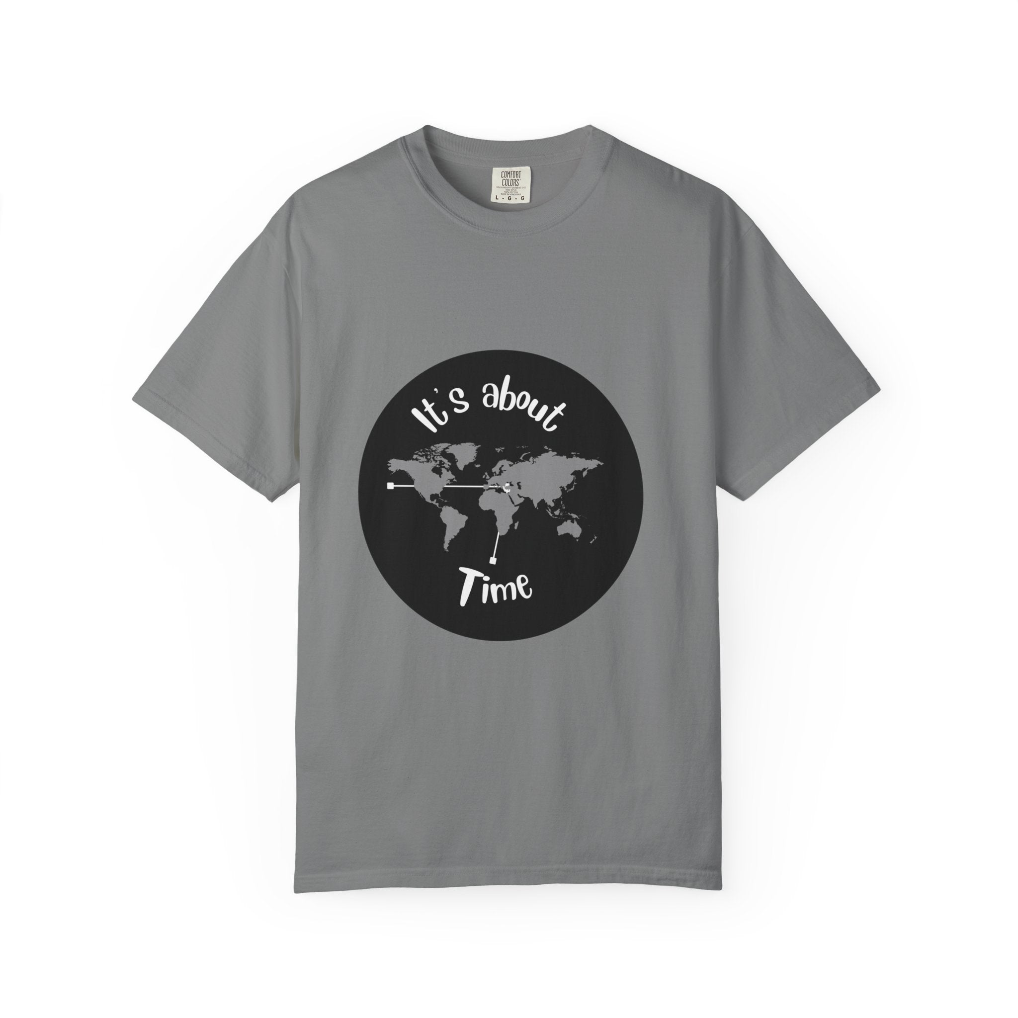 It's About Time World Map T-Shirt