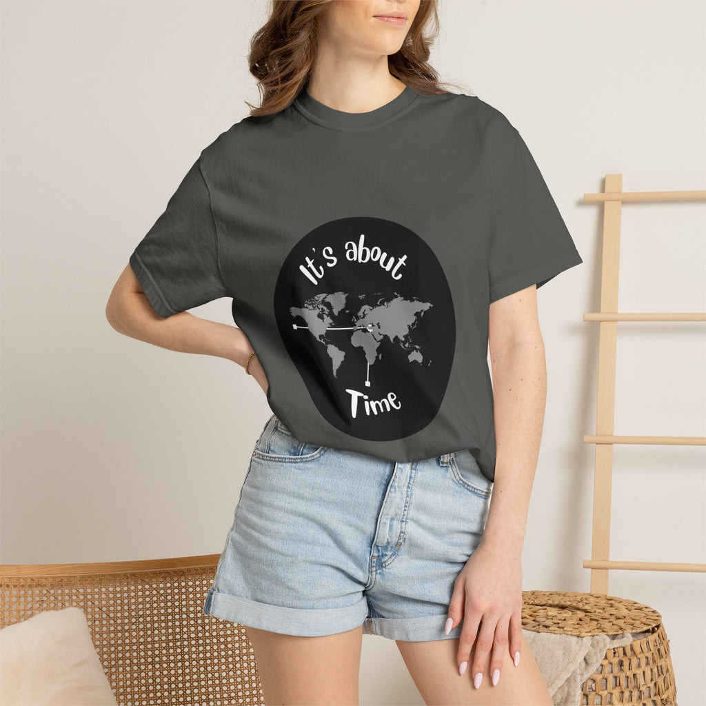 It's About Time World Map T-Shirt