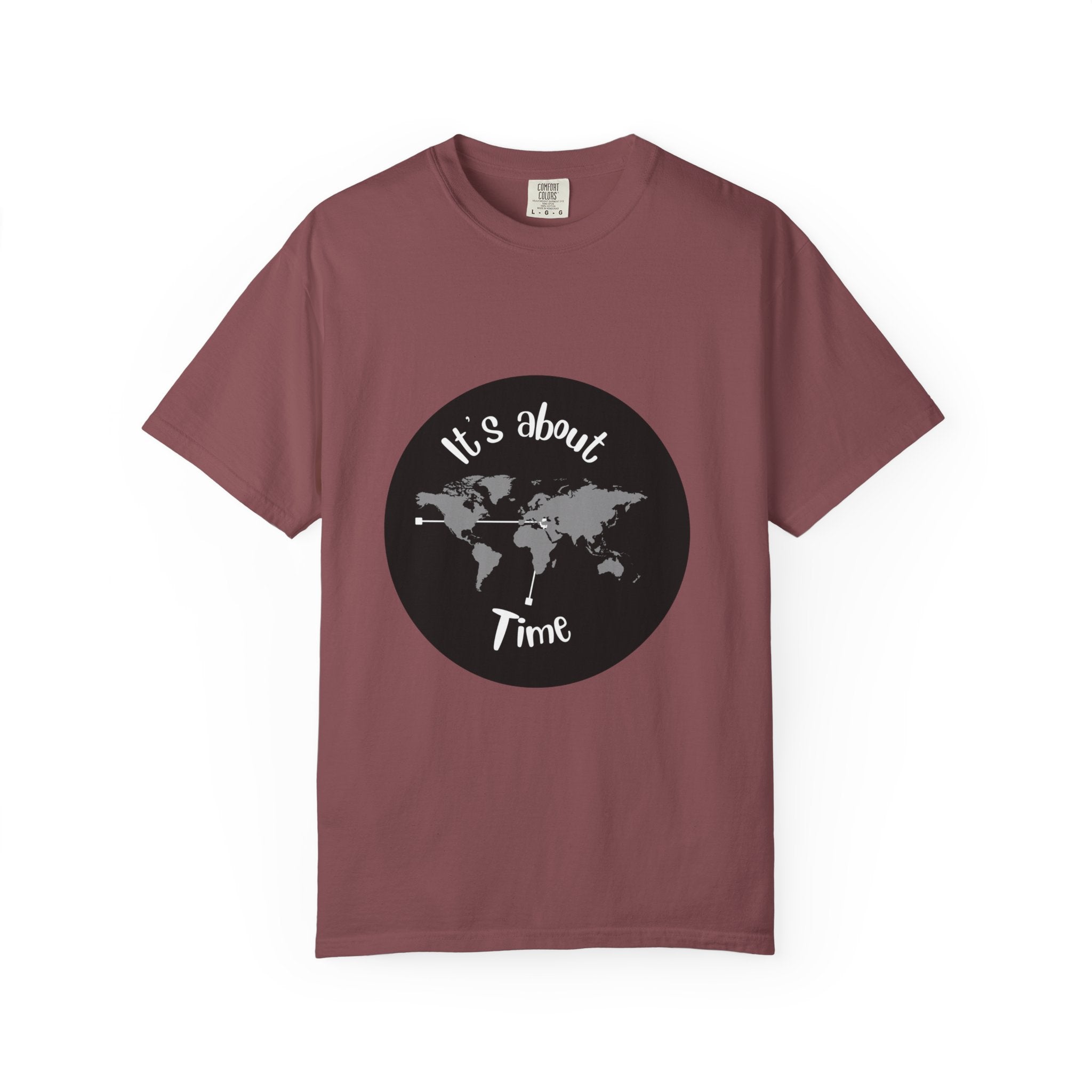 It's About Time World Map T-Shirt