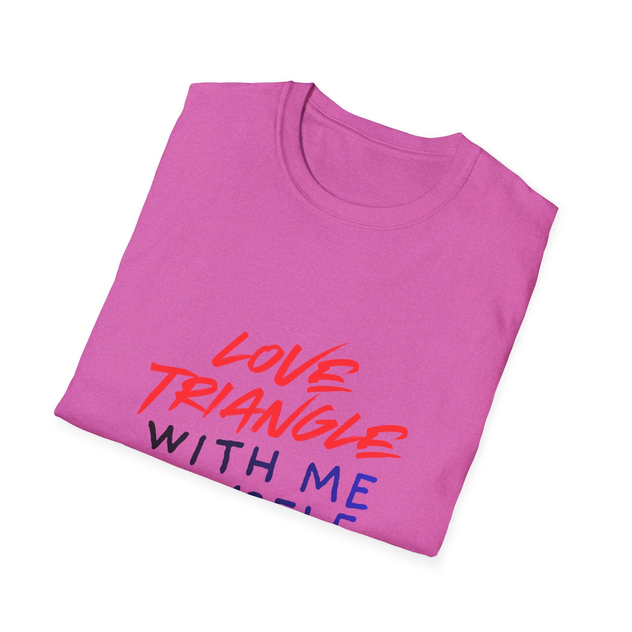 Love Triangle With Me, Myself & I T-Shirt