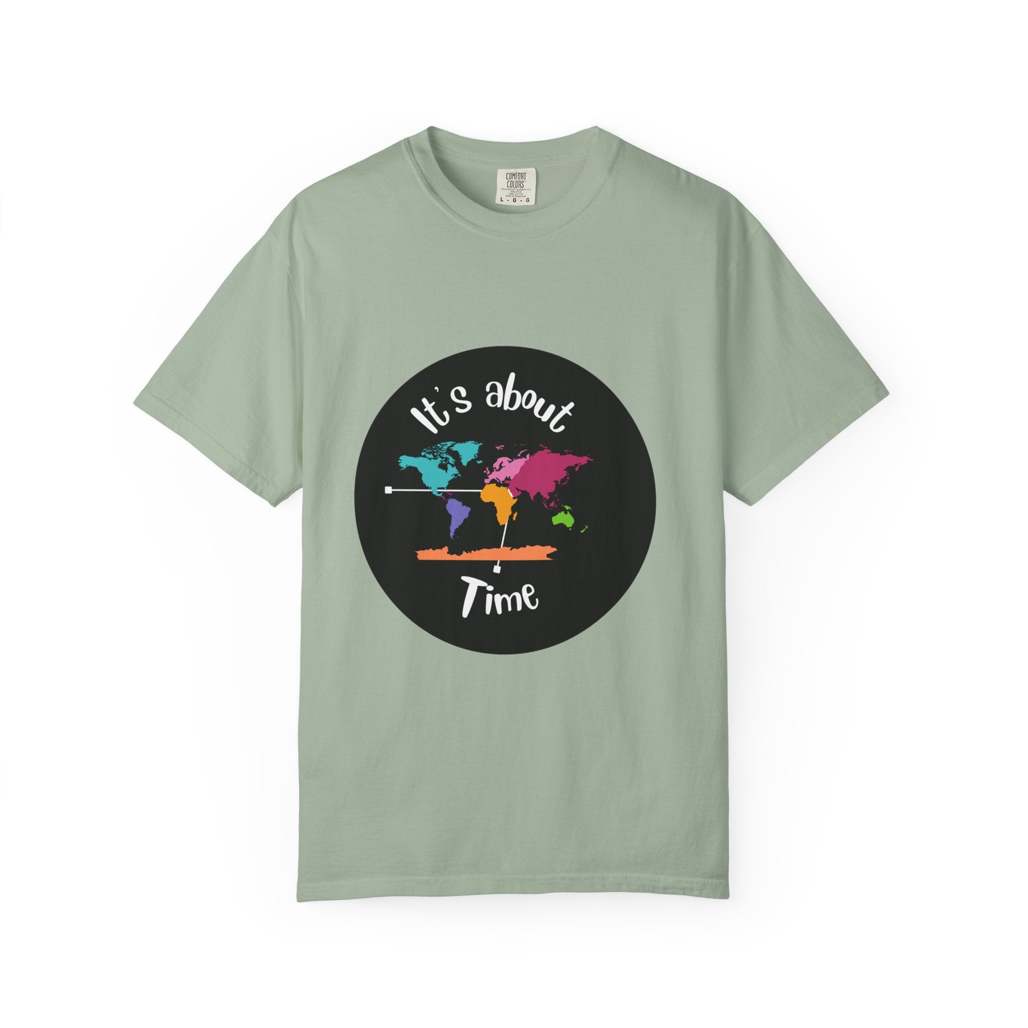 It's About Time World Map T-Shirt