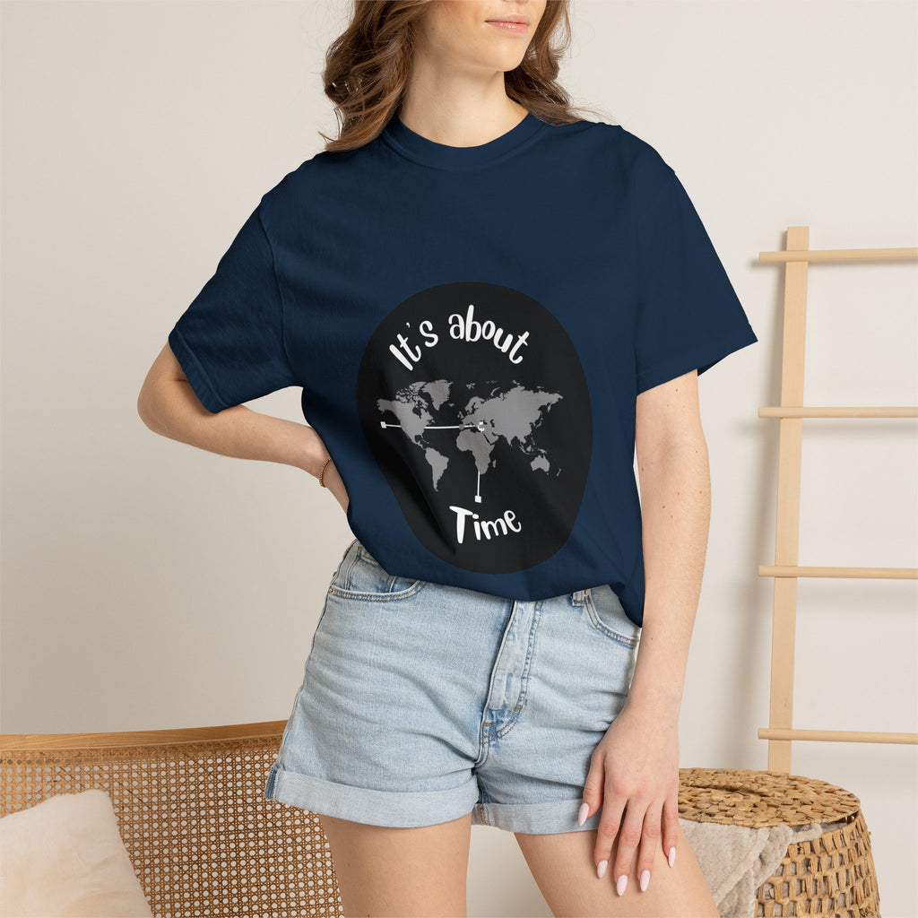 It's About Time World Map T-Shirt
